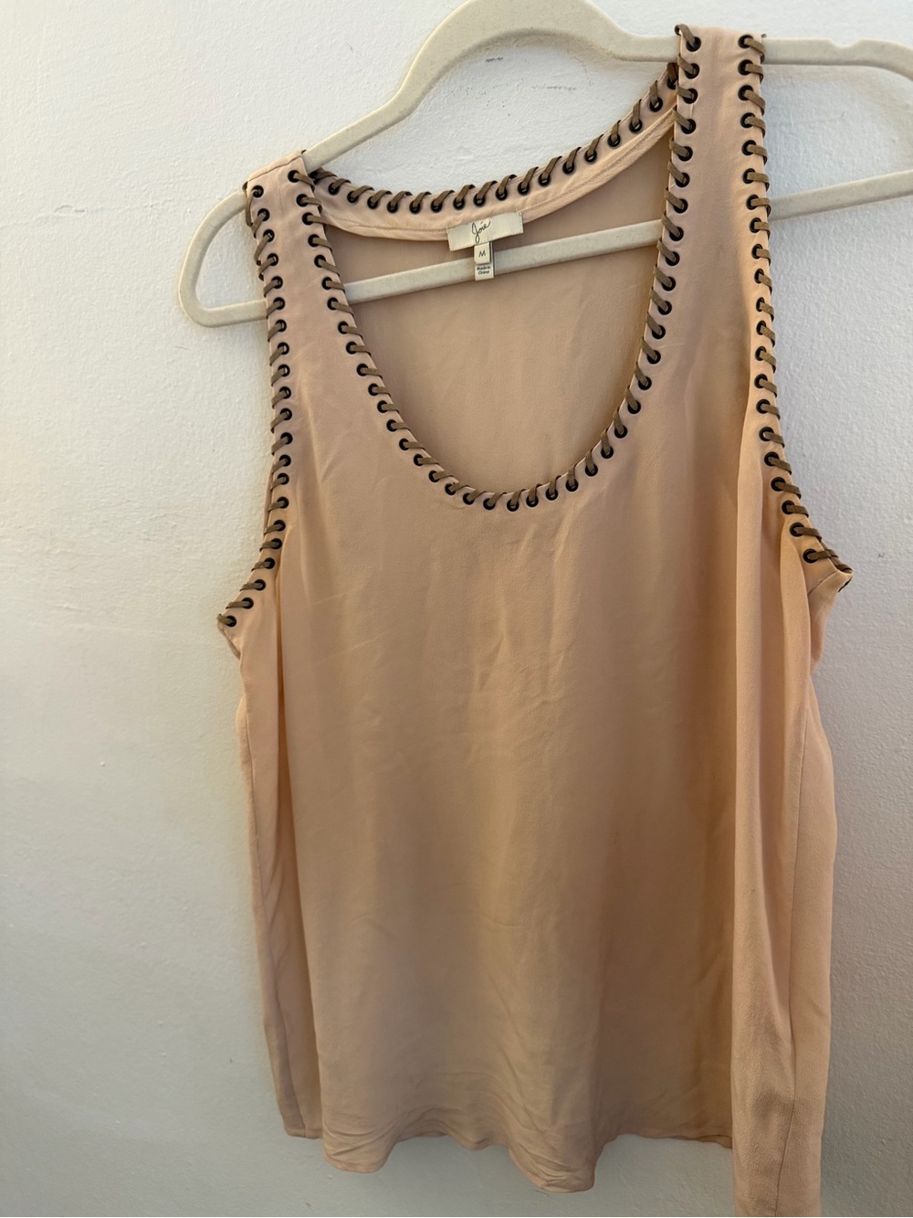 Joie Sleeveless Tank Top in Nude